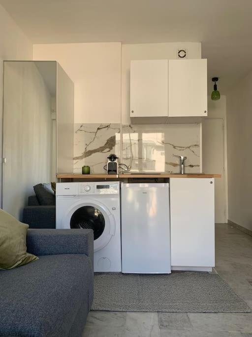 Lumineux Studio 20Mins A Pieds De La Croisette Apartment Cannes Luaran gambar